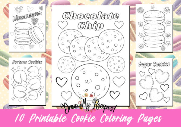 Cookie Coloring Page