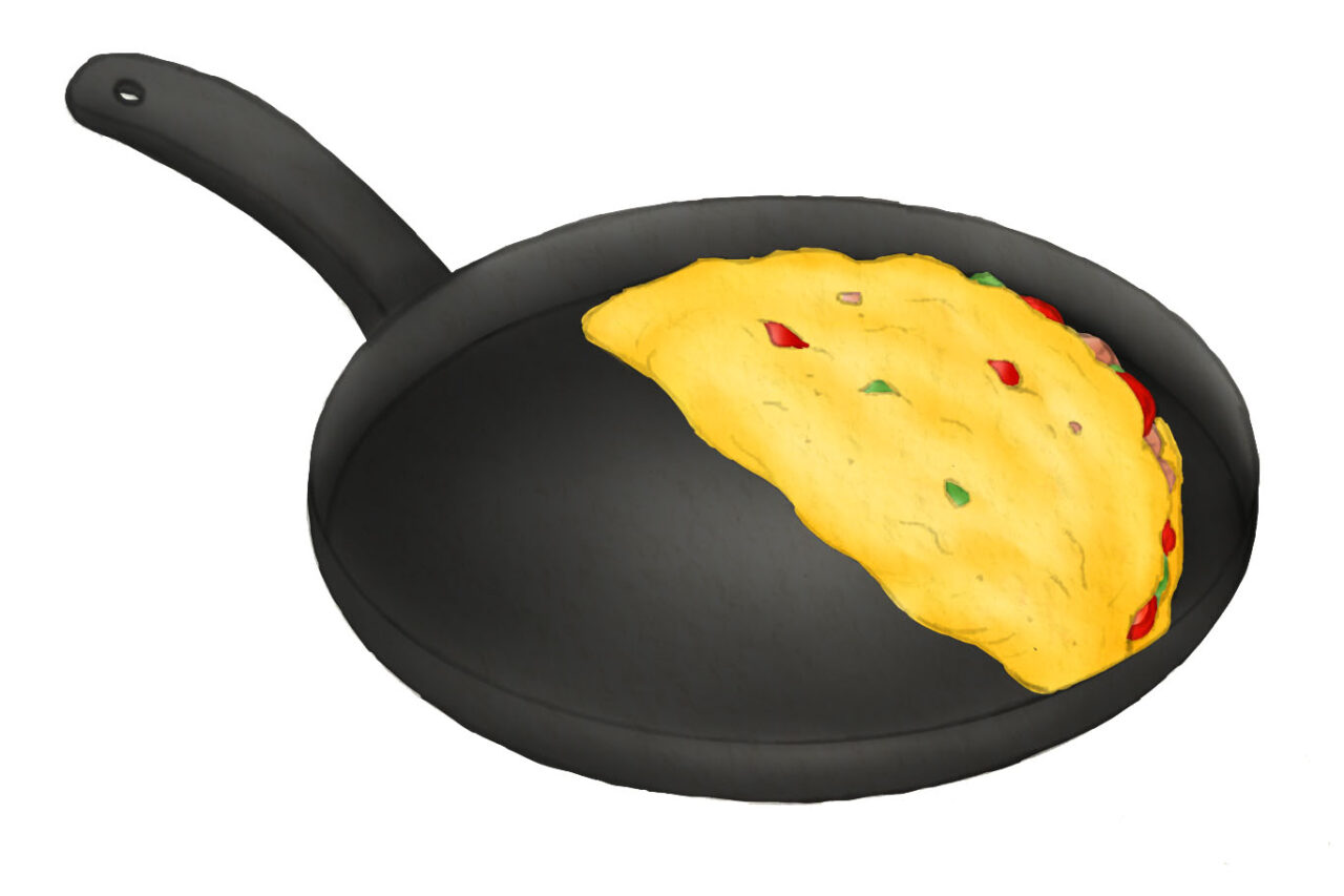 How To Make An Omelet Draw My Recipes