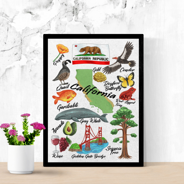 California State Art Print