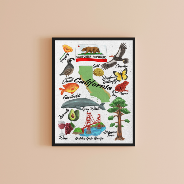 California State Art Print