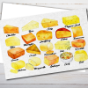 Cheese Postcard