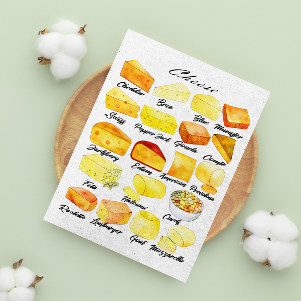 Cheese Wall Art Print