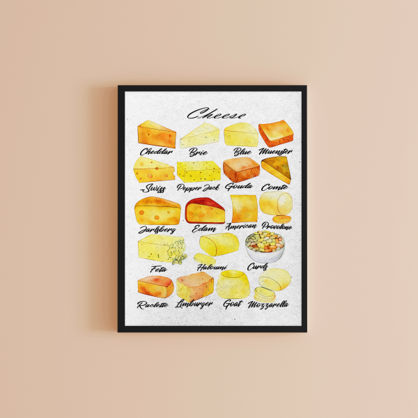 Cheese Wall Art Print - Image 3