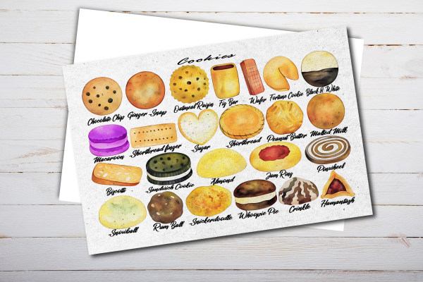 Cookies Postcard