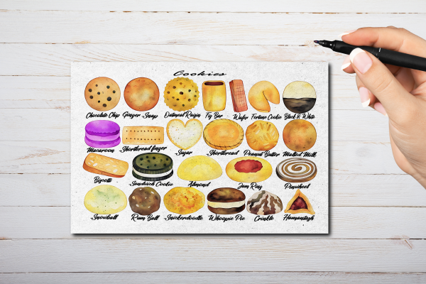 Cookies Postcard