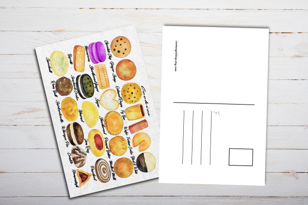 Cookies Postcard