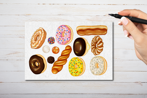 Donuts Postcard - Image 3
