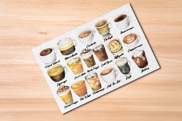 Coffee Postcard
