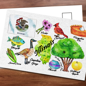 Illinois State Postcard