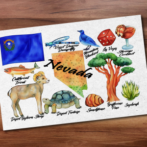 Nevada State Postcard