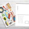 Bacon And Eggs Recipe Postcard