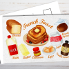 French Toast Recipe Postcard