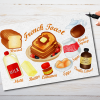 French Toast Recipe Postcard