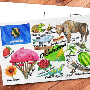 Oklahoma State Postcard