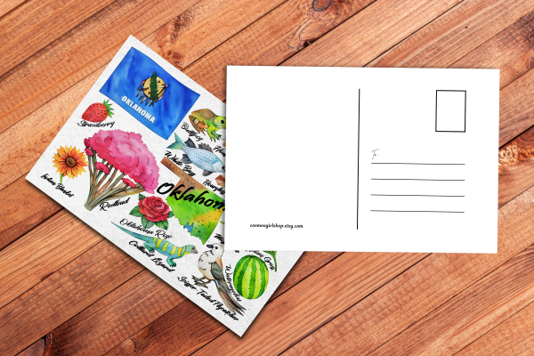 Oklahoma State Postcard