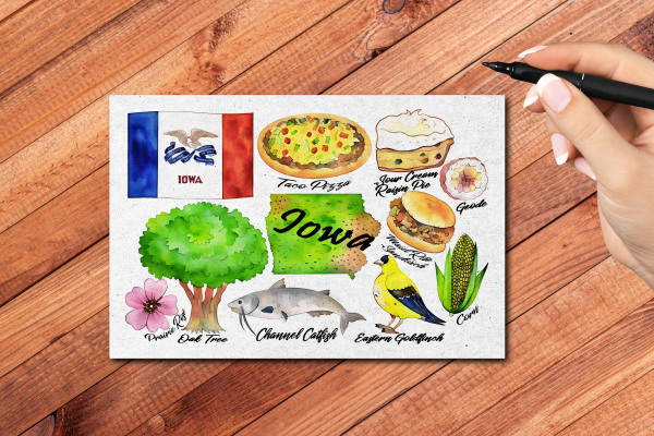 Iowa State Postcard
