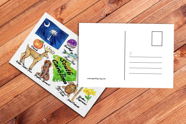 South Carolina State Postcard