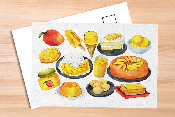Mango Foods Postcard