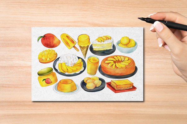 Mango Foods Postcard
