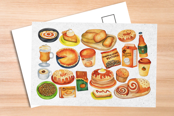 Pumpkin Foods Postcard