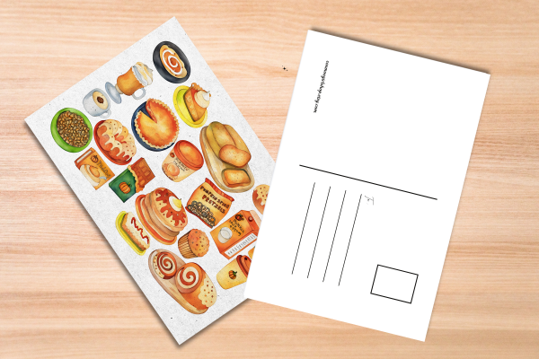 Pumpkin Foods Postcard
