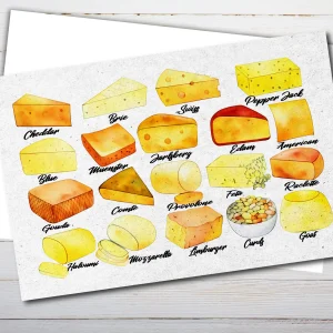 Cheese Postcard