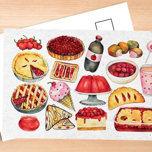 Cherry Foods Postcard