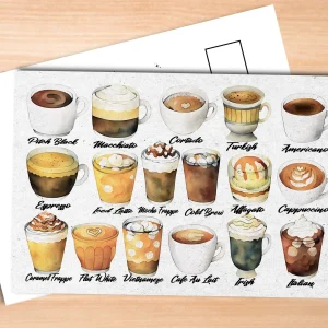 Coffee Postcard