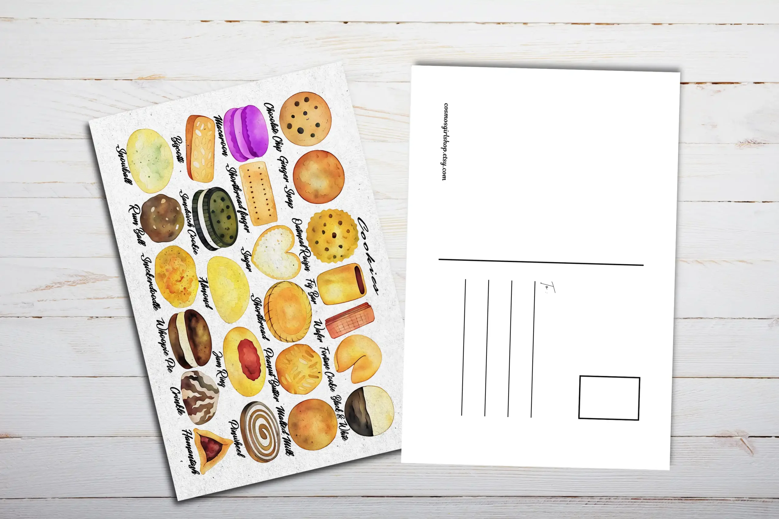 Cookies Postcard
