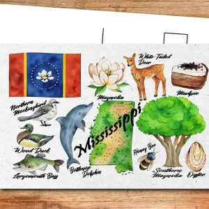 Mississippi State Postcard