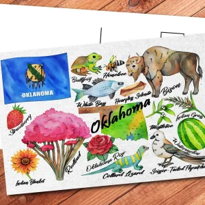 Oklahoma State Postcard