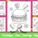 Food Coloring Pages