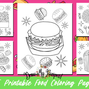 Carnival Food Coloring Pages